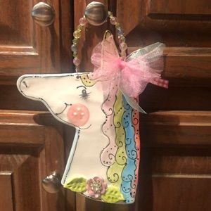 ClayArt Unicorn Hang-Up WallArt🦄🦄